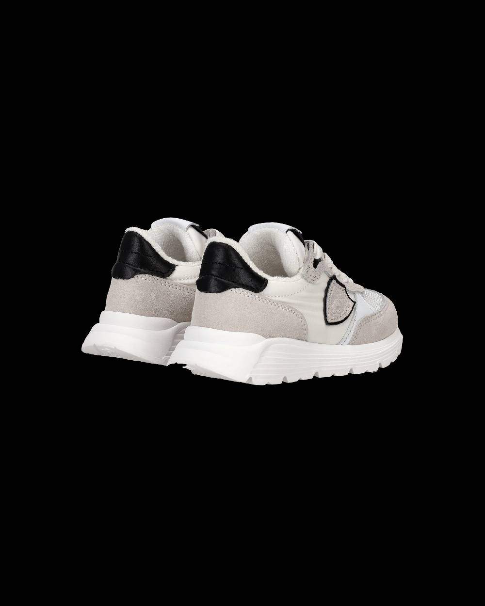 Philippe Model Scarpe da Bambini Antibes Bianche in Tessuto Tecnico Offerta