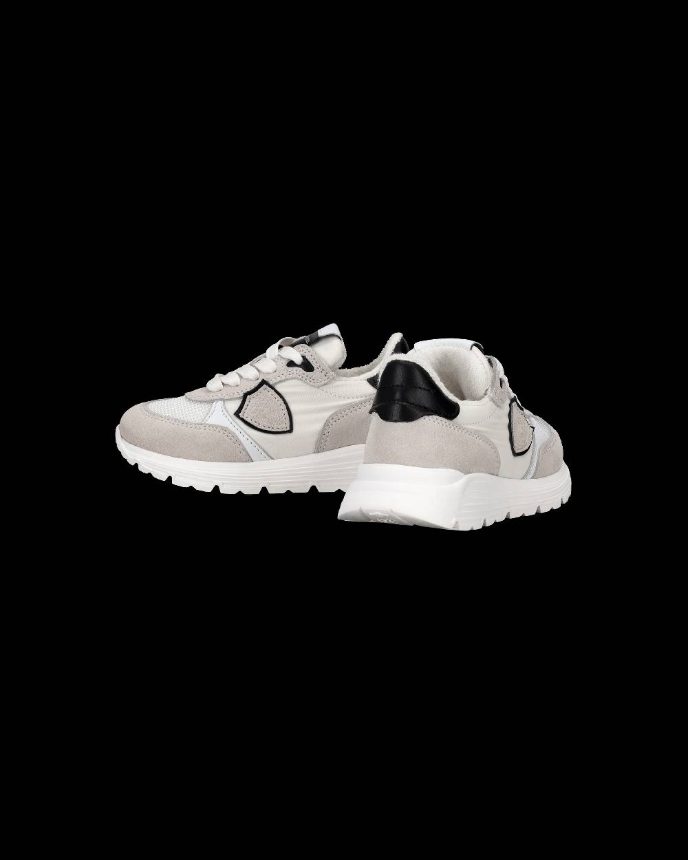 Philippe Model Scarpe da Bambini Antibes Bianche in Tessuto Tecnico Offerta