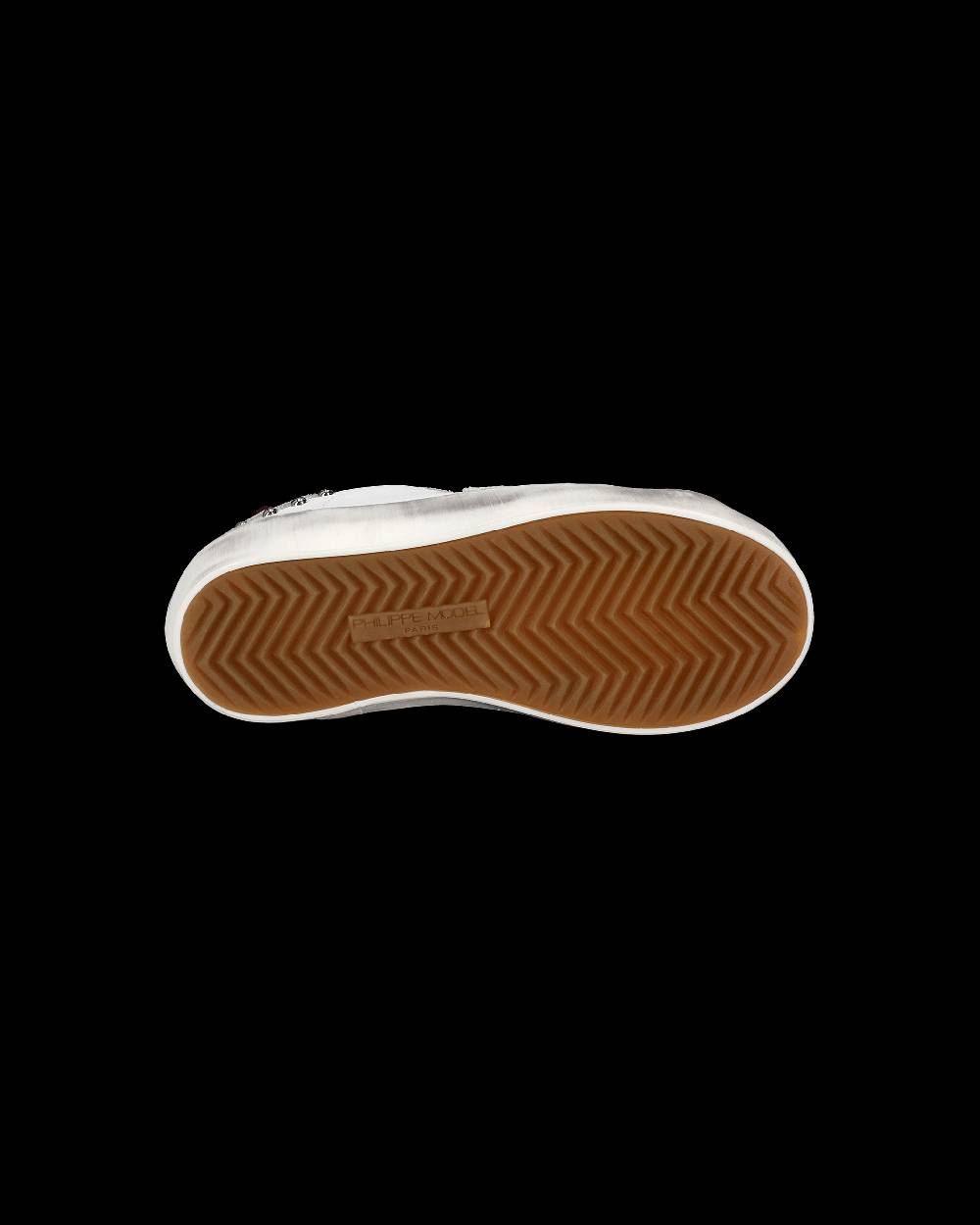 Philippe Model Sneakers Paris da Bambini Bianche e Grigie in Pelle Hotsell