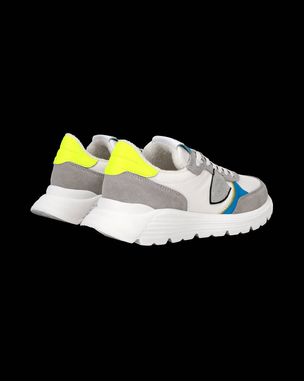Philippe Model Sneakers Antibes da Bambini Grigie e Gialle in Pelle Vendite Flash