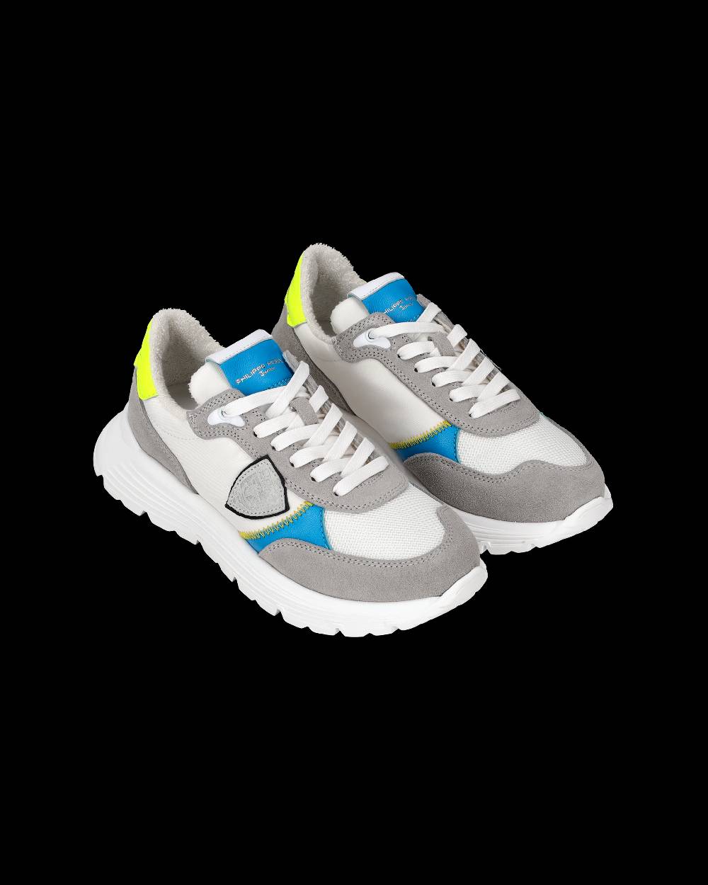 Philippe Model Sneakers Antibes da Bambini Grigie in Pelle Negozio