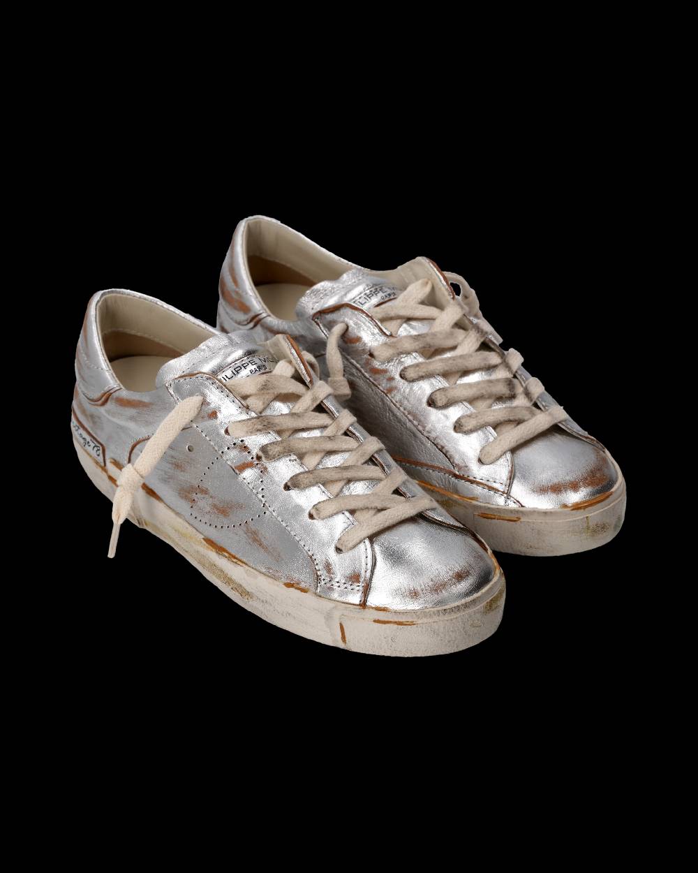 Philippe Model Sneaker Prsx Donna, Argento 2025