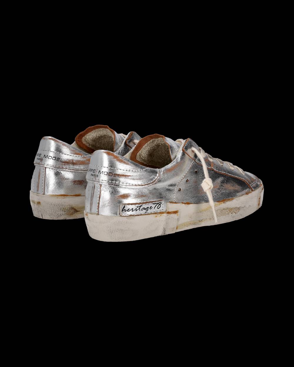 Philippe Model Sneaker Prsx Donna, Argento 2025