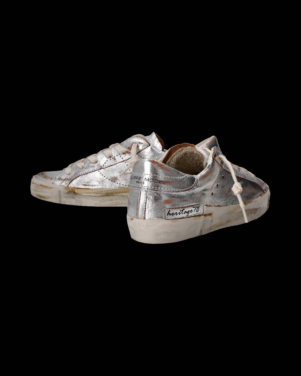 Philippe Model Sneaker Prsx Donna, Argento 2025