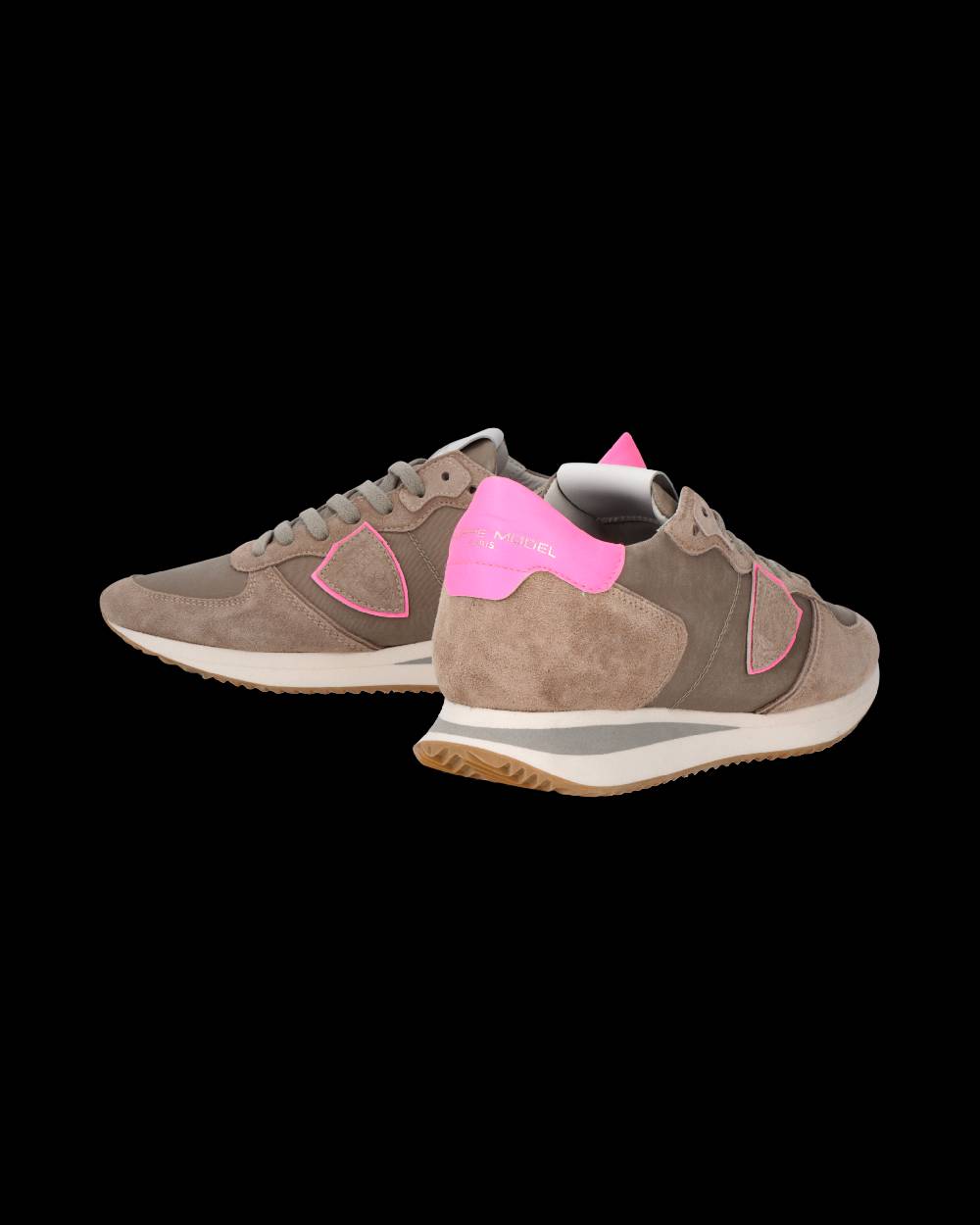 Philippe Model Sneaker Trpx Donna, Beige e Fucsia Pezzi Unici