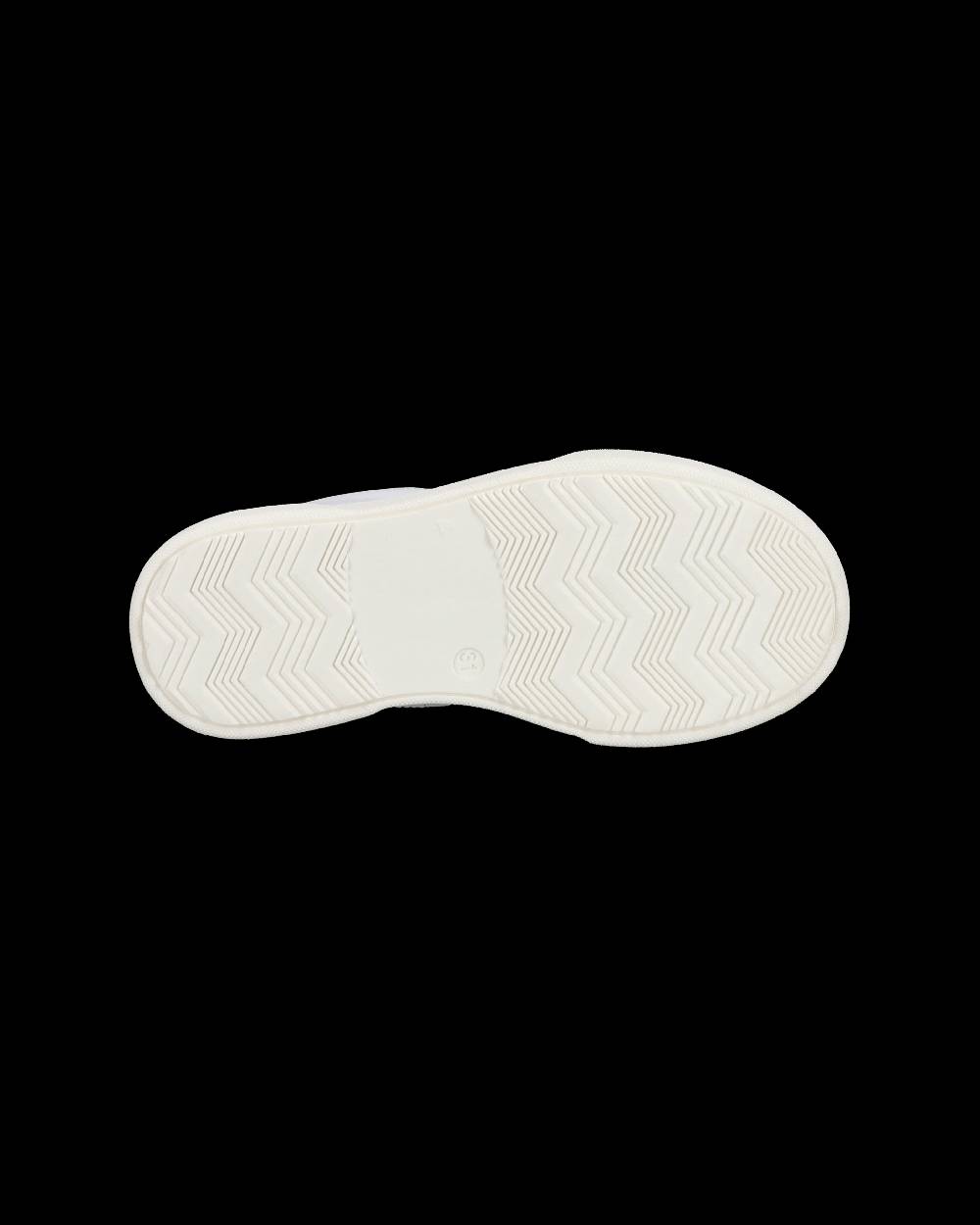 Philippe Model Junior Temple Low-Top Sneakers in Leather, White Pink Sottocosto