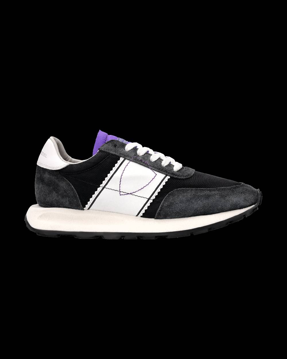 Philippe Model Sneaker Running Tour Donna, Nero e Violetto Online