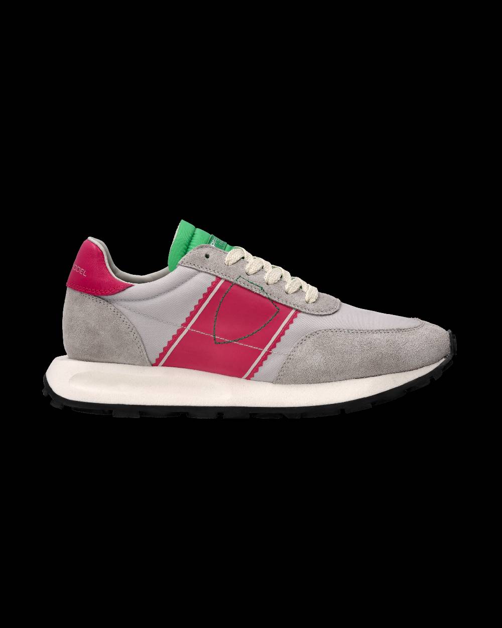 Philippe Model Sneaker Running Tour Donna, Grigio e Fucsia Outlet