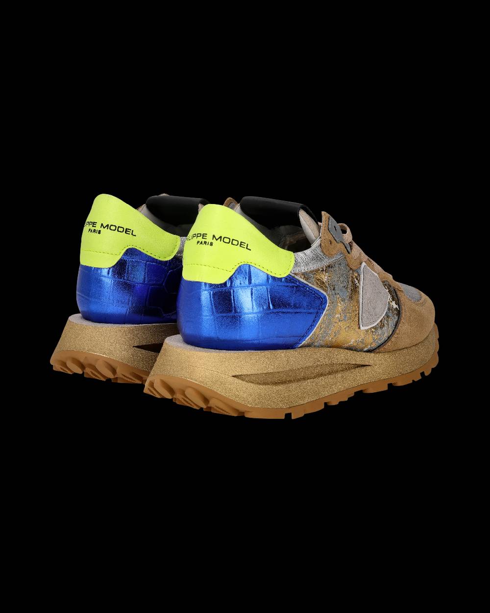 Philippe Model Sneaker Tropez Haute Donna, Sabbia e Bluette Hotsell