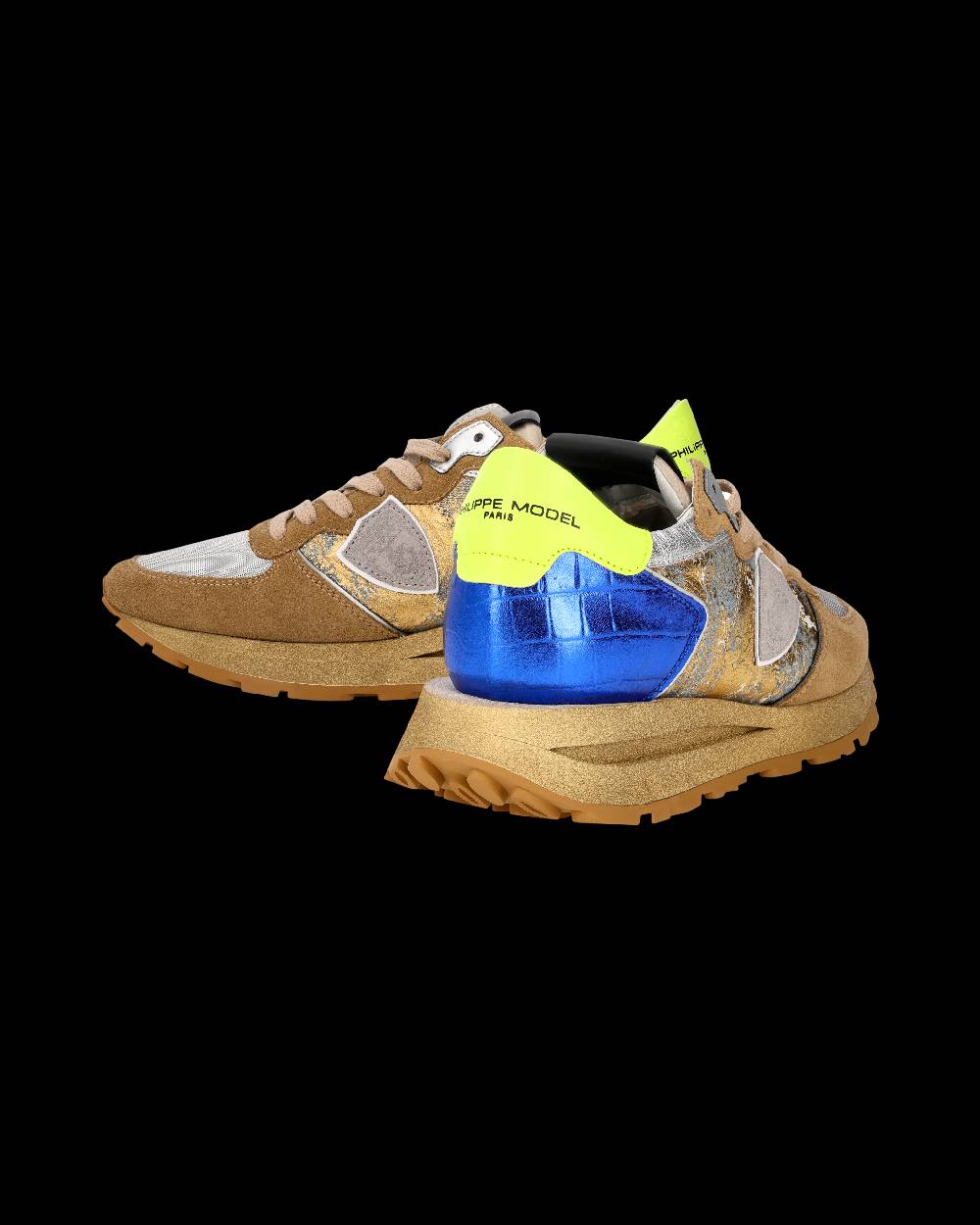 Philippe Model Sneaker Tropez Haute Donna, Sabbia e Bluette Hotsell