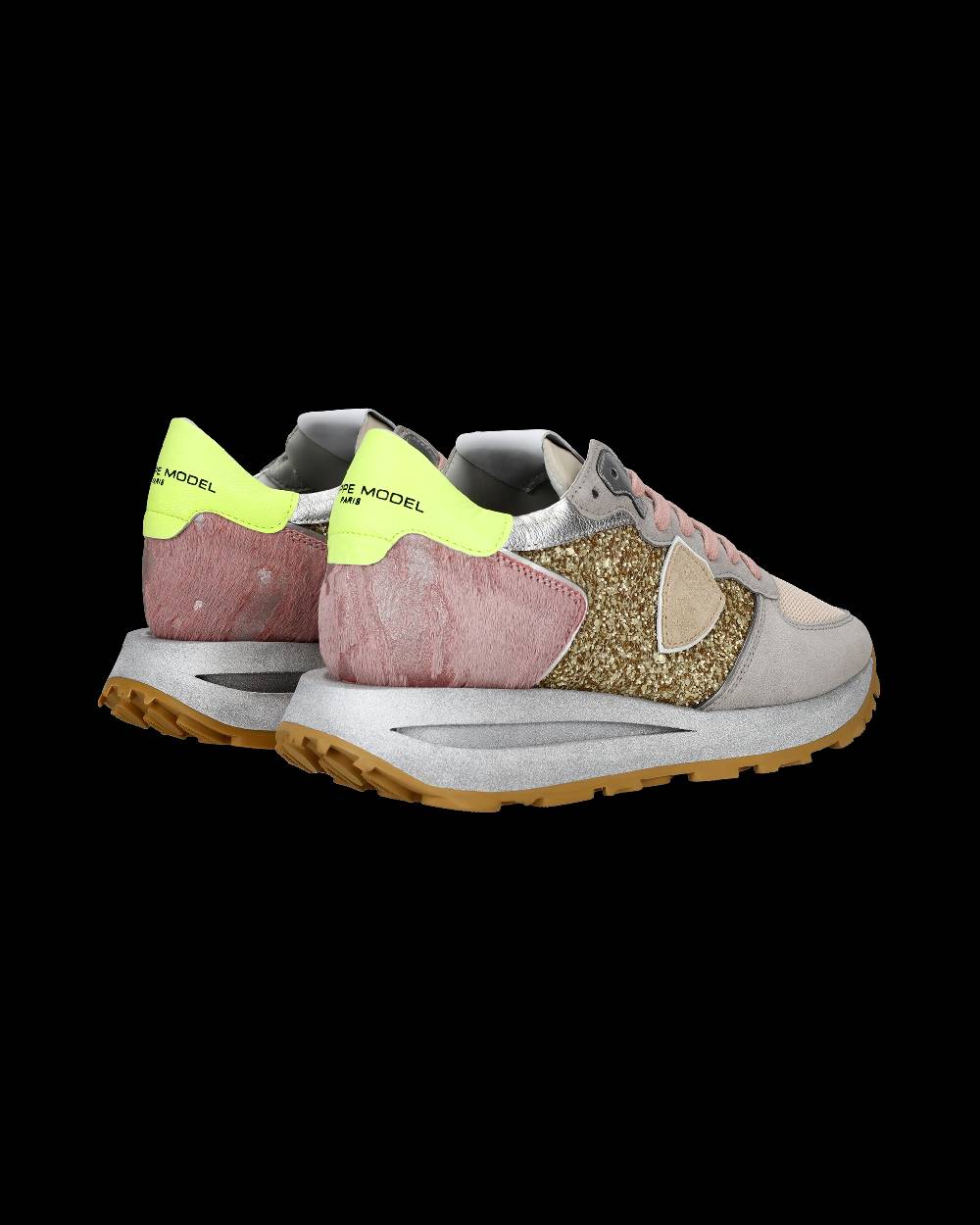 Philippe Model Sneaker basse Tropez Haute donna - oro e giallo Saldi Di Fabbrica