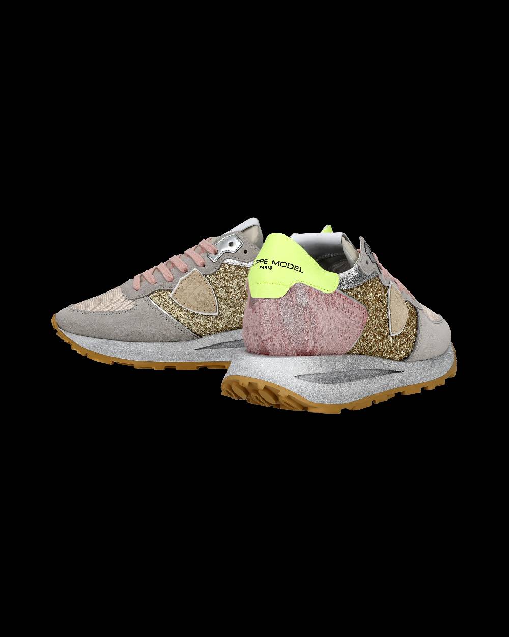 Philippe Model Sneaker basse Tropez Haute donna - oro e giallo Saldi Di Fabbrica