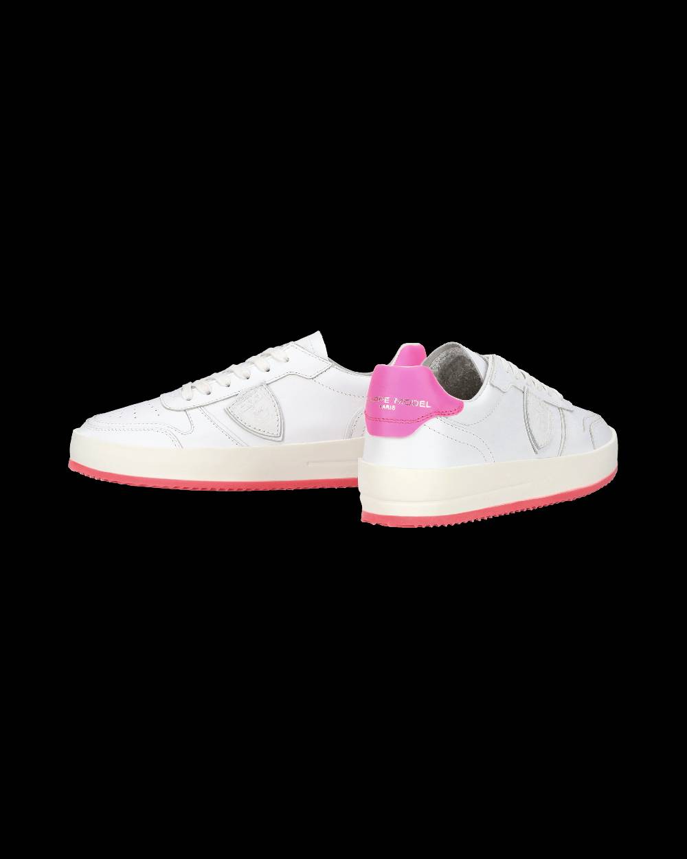 Philippe Model Sneaker bassa Nice donna - bianco e fucsia Moda