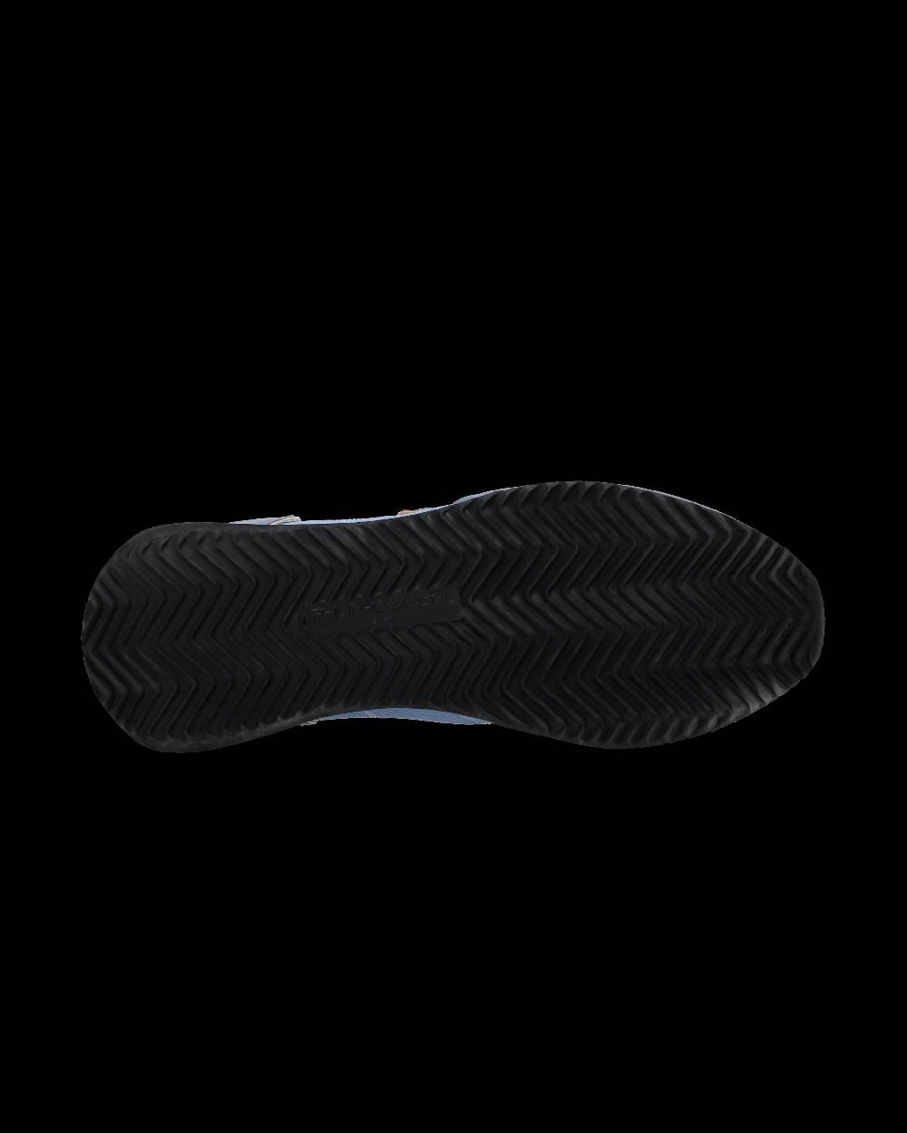 Philippe Model Sneaker casual Trpx da uomo in nylon e pelle Nabuk - Azzurro Negozi Online