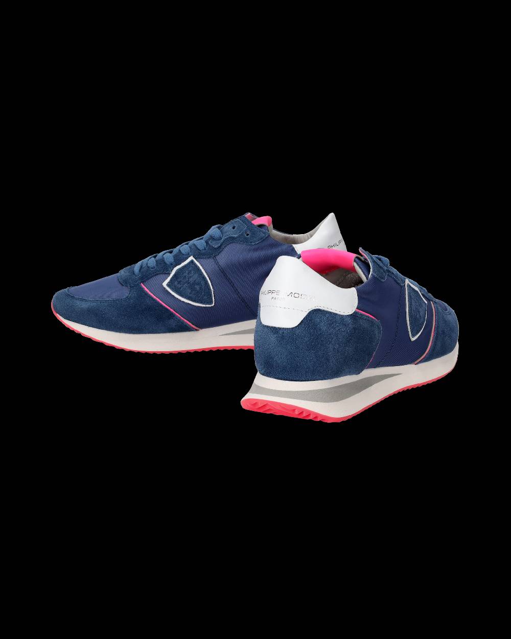 Philippe Model Sneakers Trpx da Donna Blu e Fucsia in Tessuto Tecnico Shopping Online