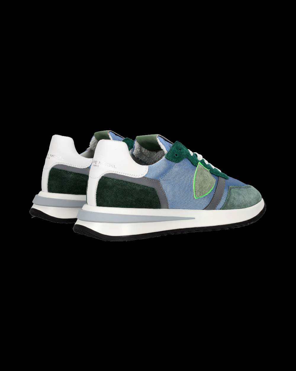 Philippe Model Sneaker bassa Tropez 2.1 uomo - verde e azzurro Presa