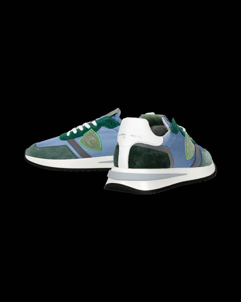 Philippe Model Sneaker bassa Tropez 2.1 uomo - verde e azzurro Presa