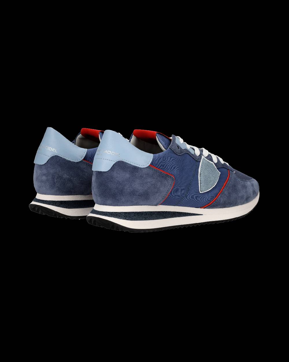 Philippe Model Sneaker bassa Trpx uomo - blu e rosso Sconto