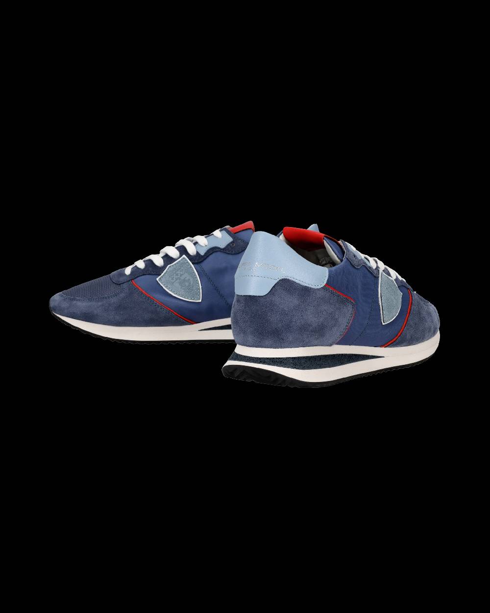 Philippe Model Sneaker bassa Trpx uomo - blu e rosso Sconto