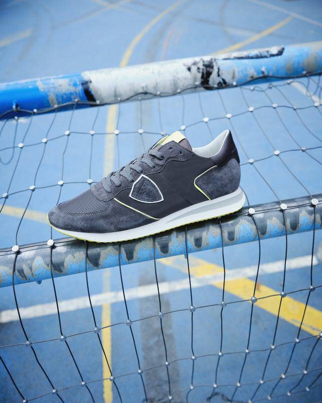 Philippe Model Sneaker basse Trpx uomo - antracite e giallo Economico