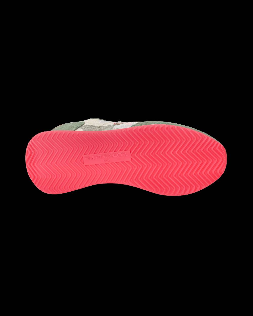 Philippe Model Sneakers Trpx da Donna Verde Camouflage in Tessuto Tecnico Offerte