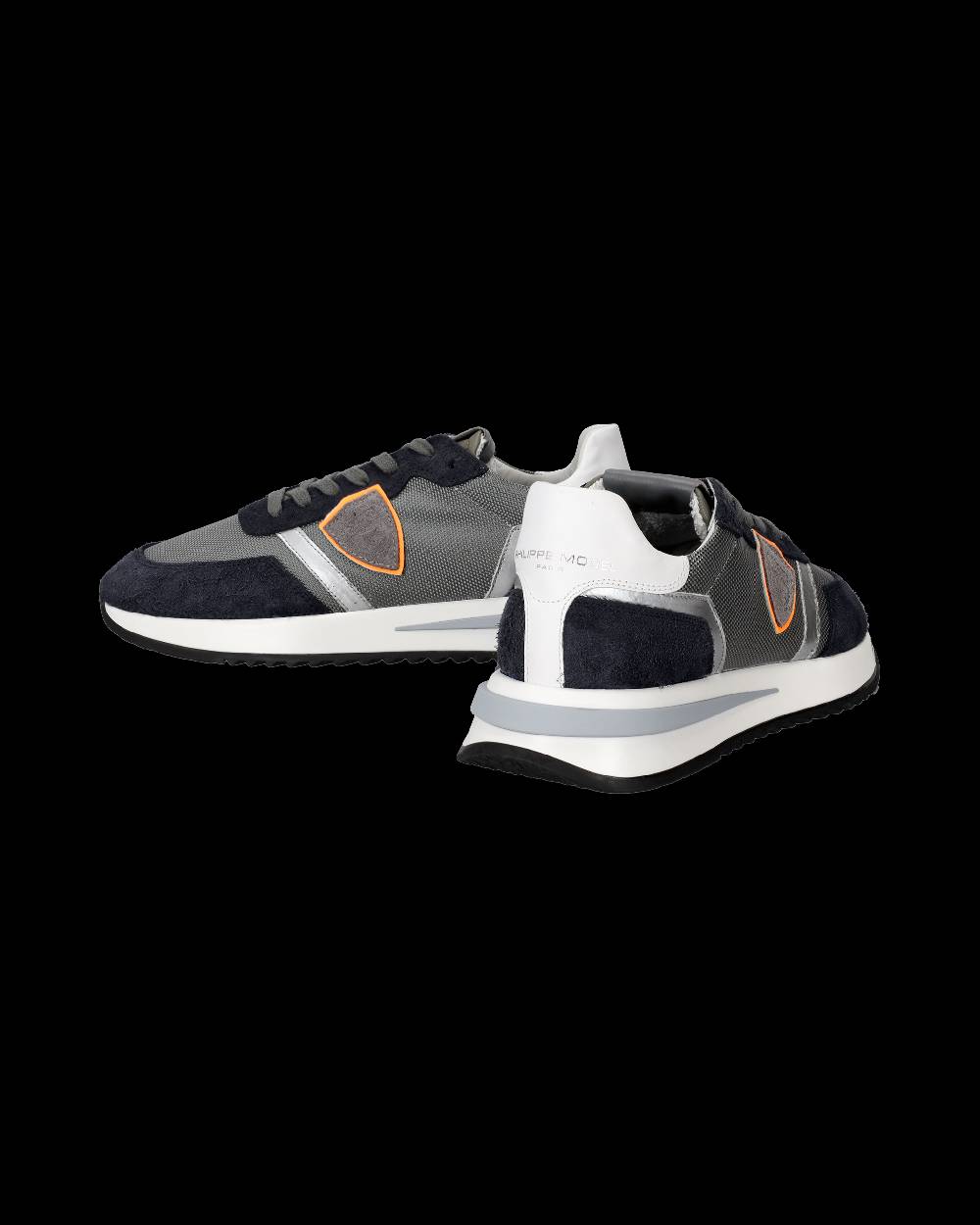 Philippe Model Sneaker basse Tropez 2.1 uomo - antracite e blu Vendita Economica