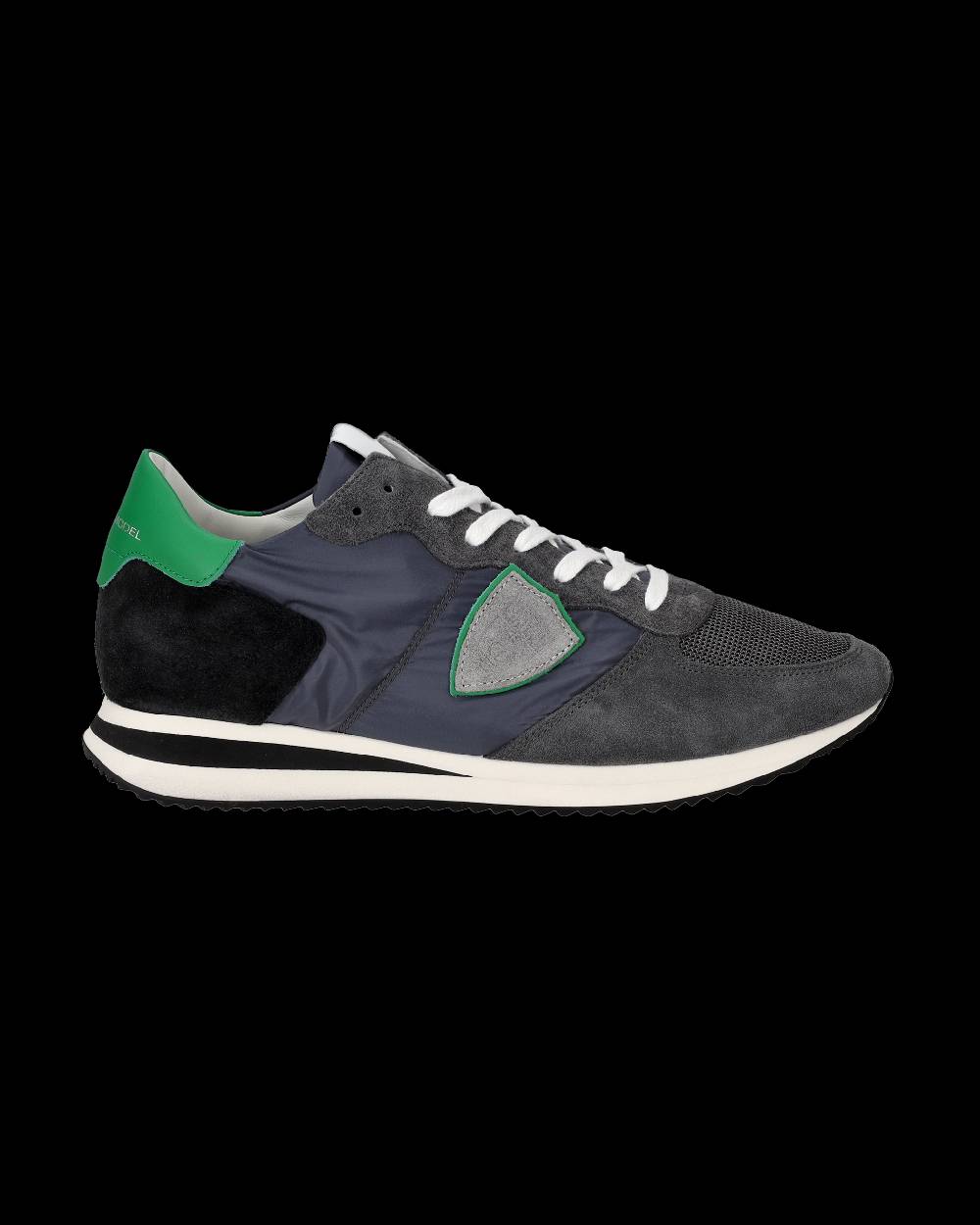 Philippe Model Sneakers Trpx da Uomo Grigie in Tessuto Tecnico Saldi Di Fabbrica