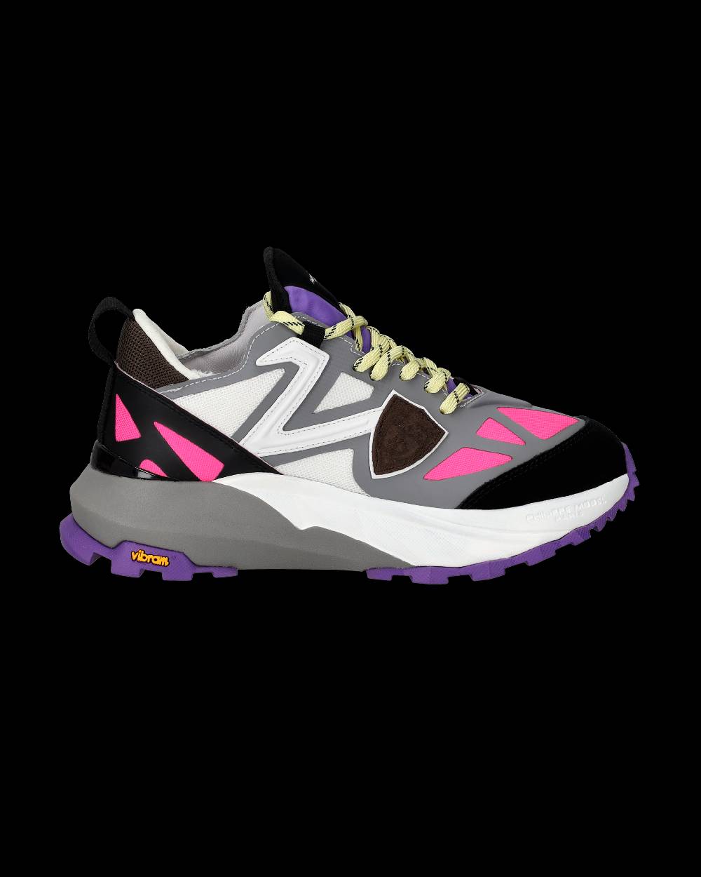 Philippe Model Sneakers Rocx da Donna Fucsia e Bianche in Tessuto Tecnico Vendite Flash