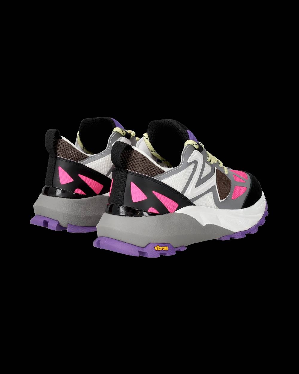 Philippe Model Sneakers Rocx da Donna Fucsia e Bianche in Tessuto Tecnico Vendite Flash