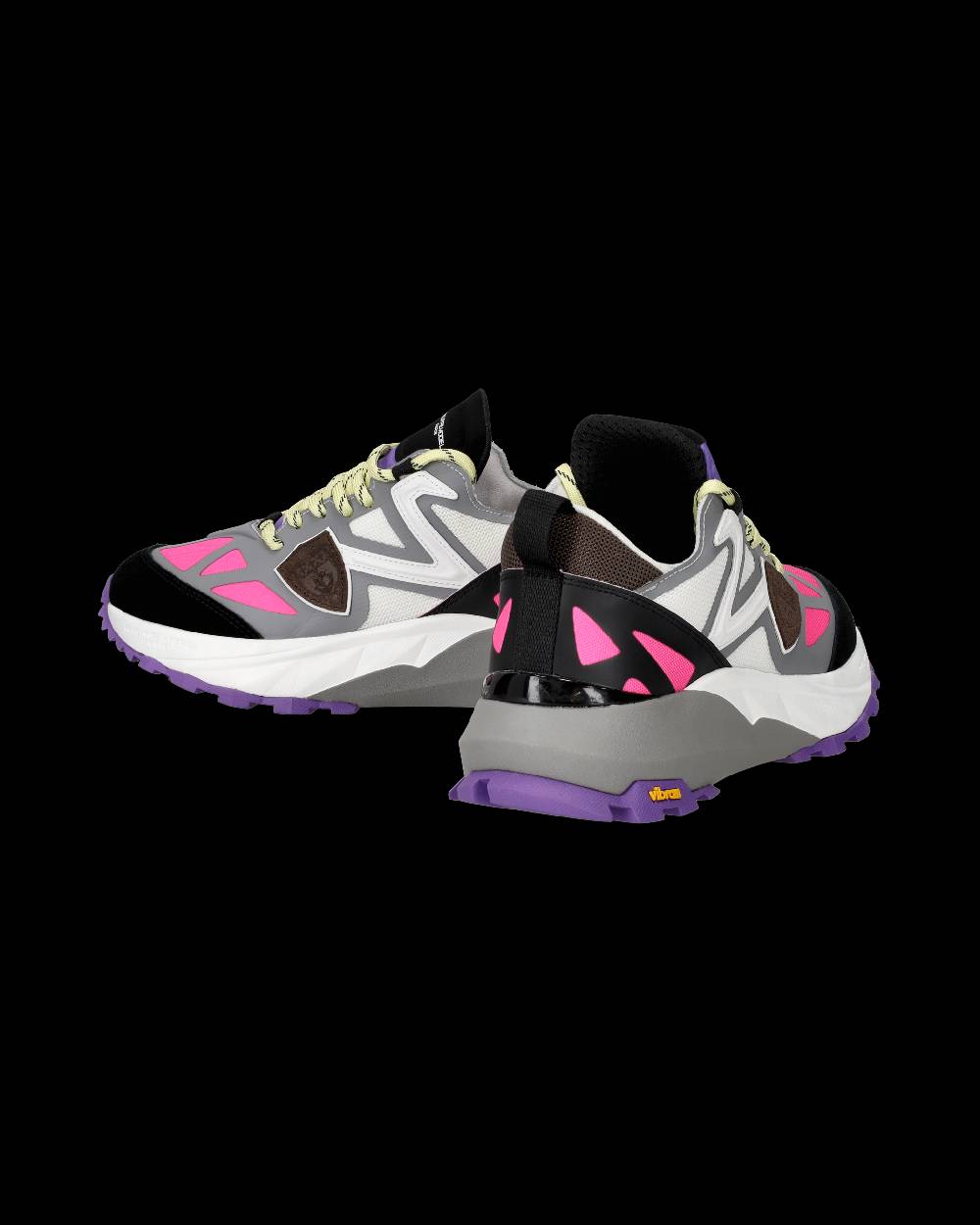 Philippe Model Sneakers Rocx da Donna Fucsia e Bianche in Tessuto Tecnico Vendite Flash