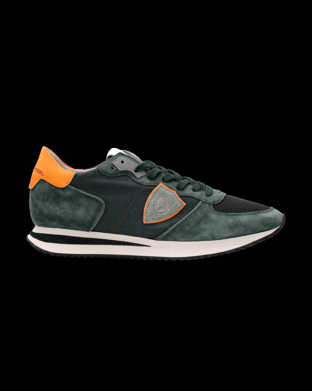 Philippe Model Sneaker Trpx Uomo, Verde e Arancione Italia