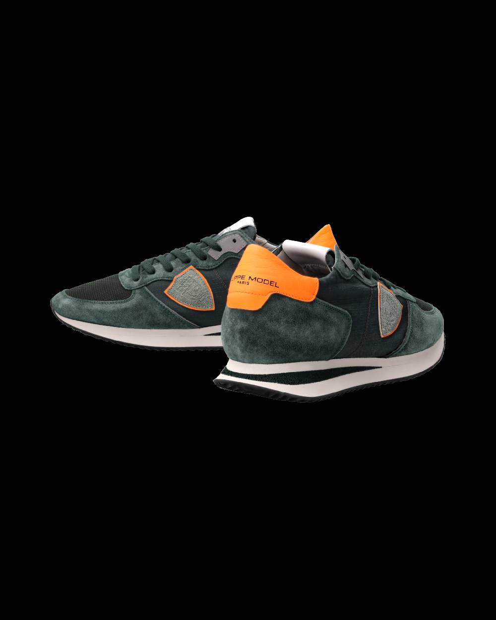 Philippe Model Sneaker Trpx Uomo, Verde e Arancione Italia