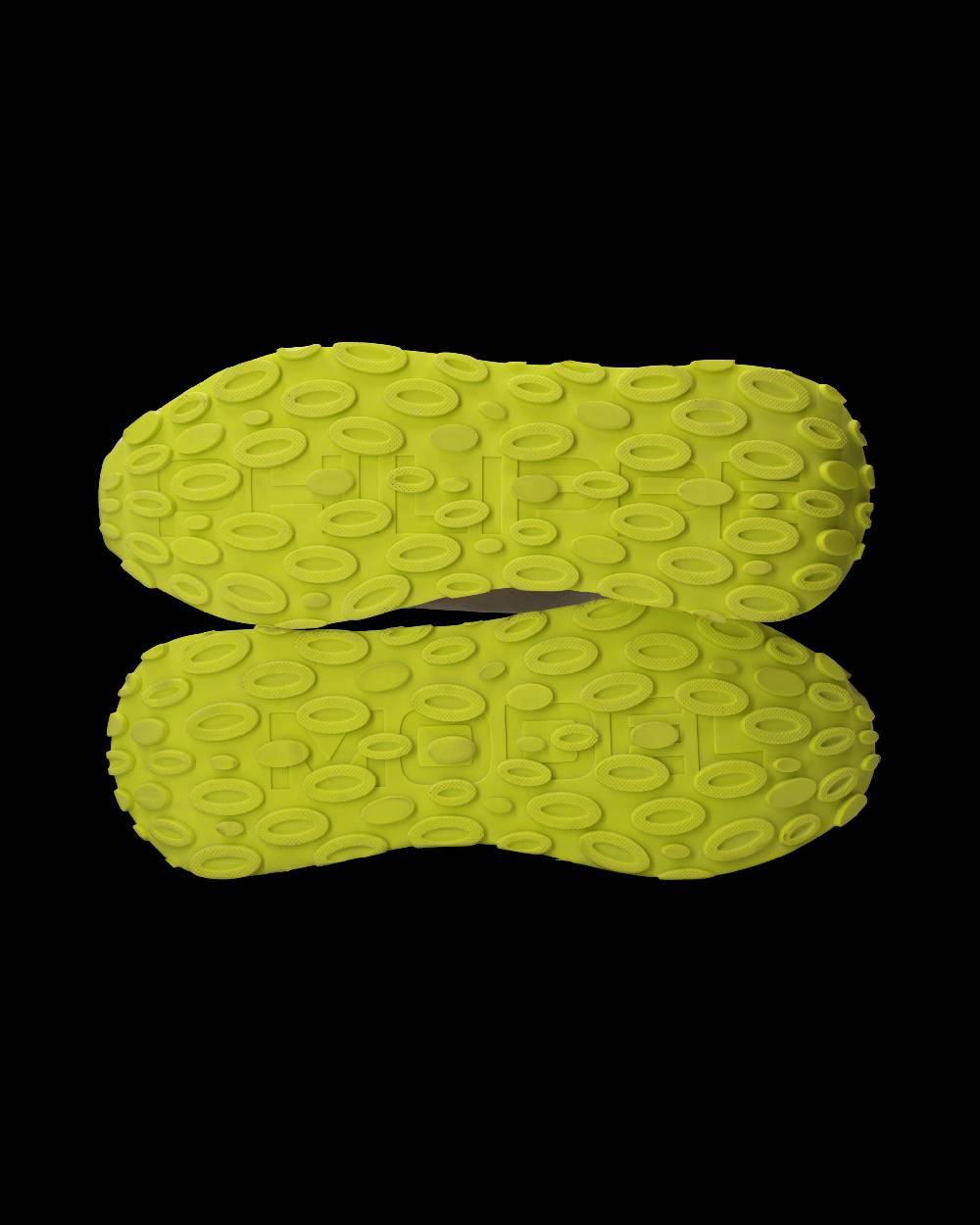 Philippe Model Sneaker Tropez Haute Uomo, Bianco e Giallo Fluo Offerta speciale della fabbrica