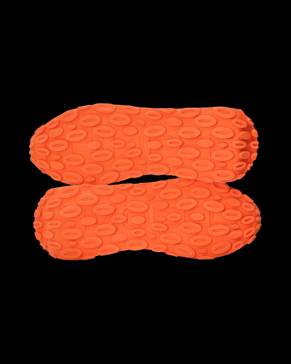 Philippe Model Sneaker Tropez Haute Uomo, Nero e Arancio Qualità