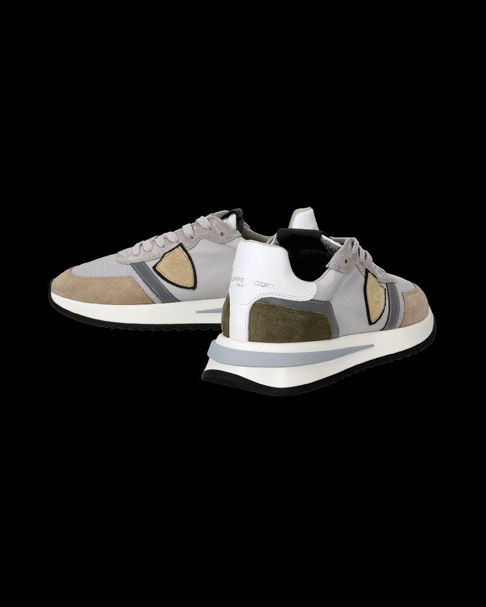 Philippe Model Sneakers Tropez 2.1 da Uomo Grigie in Tessuto Tecnico Vendita