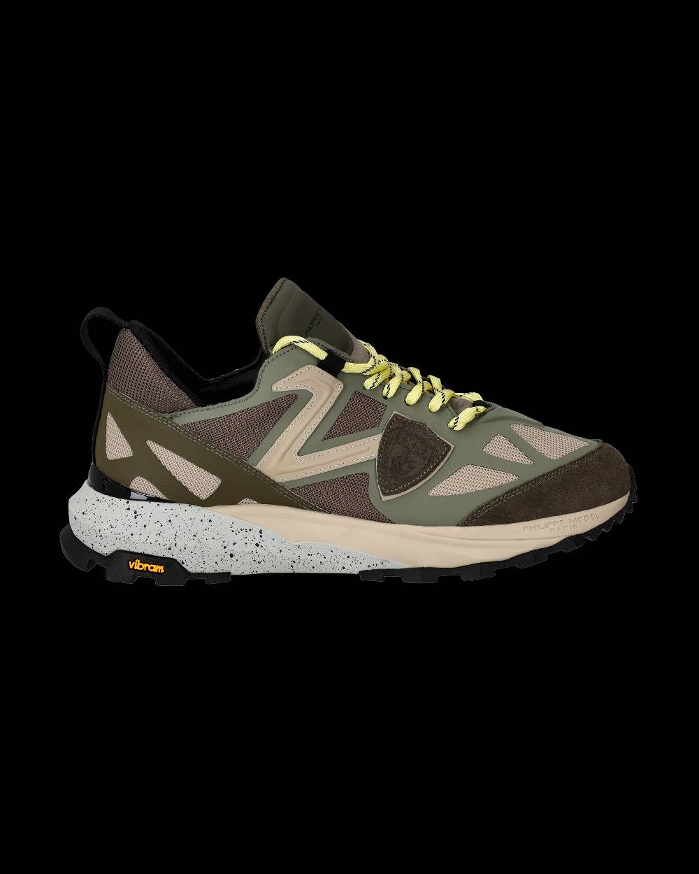 Philippe Model Sneaker trekking basse Rocx uomo - militare Soddisfazione Garantita