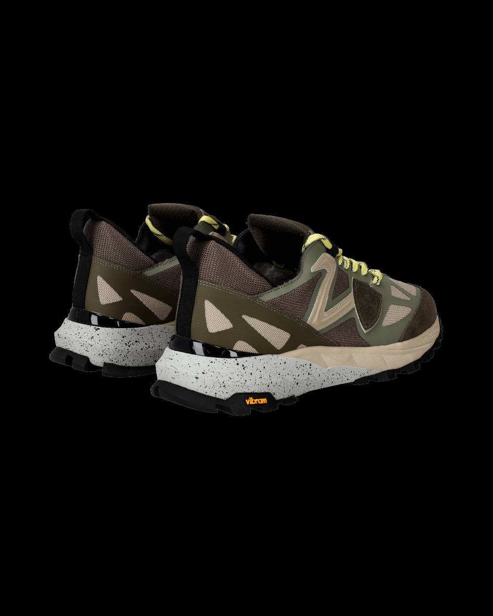 Philippe Model Sneaker trekking basse Rocx uomo - militare Soddisfazione Garantita