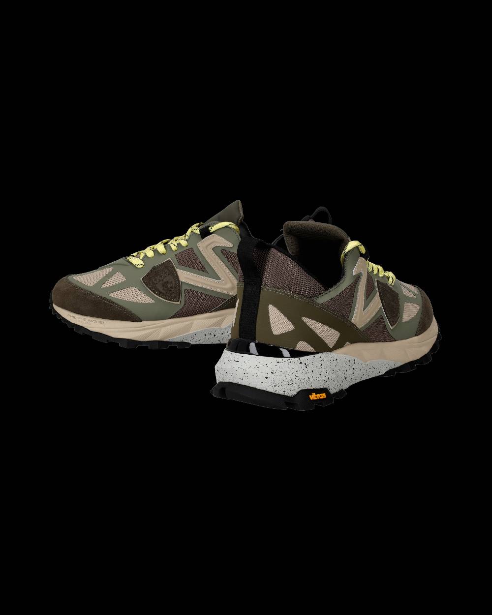Philippe Model Sneaker trekking basse Rocx uomo - militare Soddisfazione Garantita