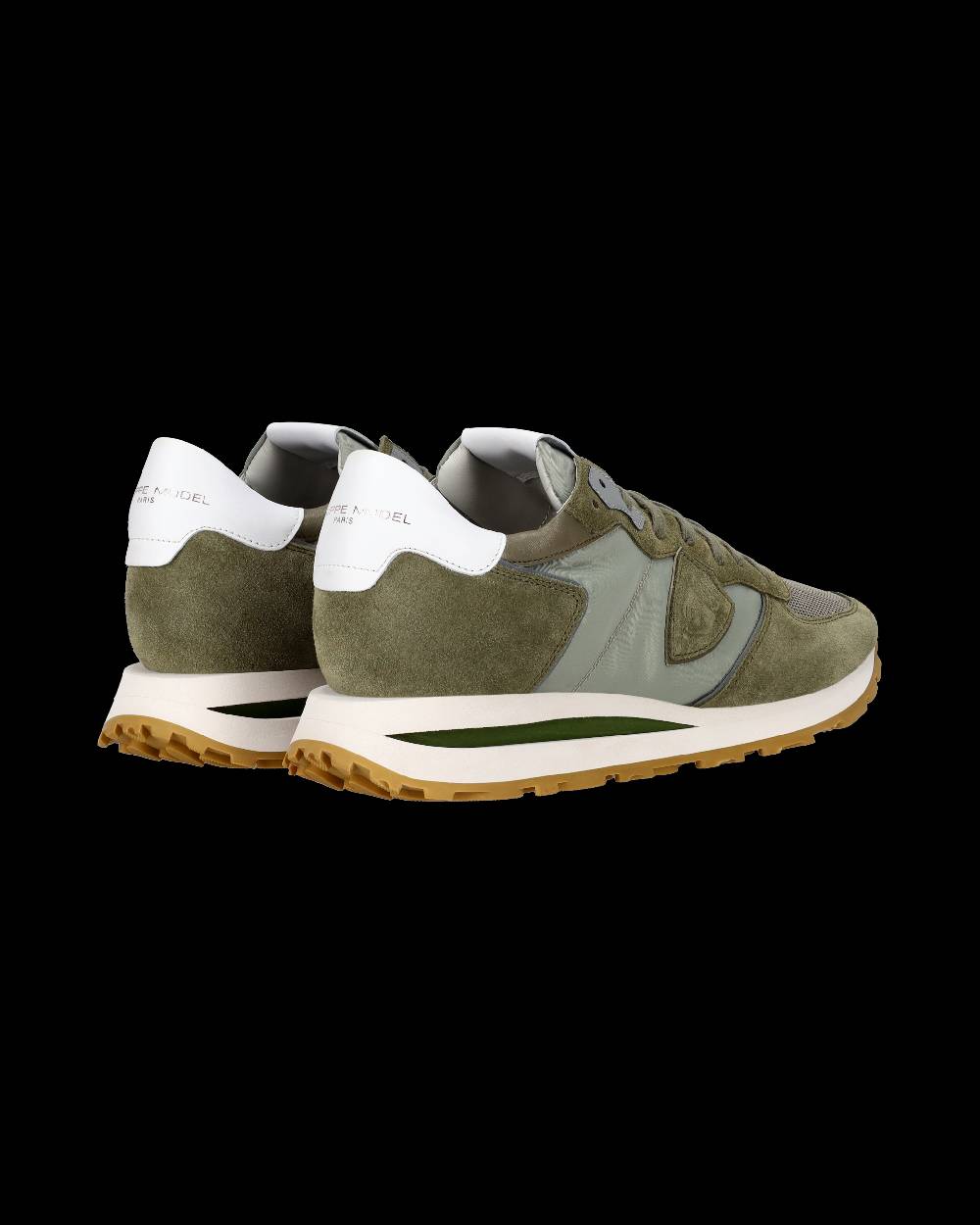 Philippe Model Sneaker basse Tropez Haute uomo - verde Qualità Garantita
