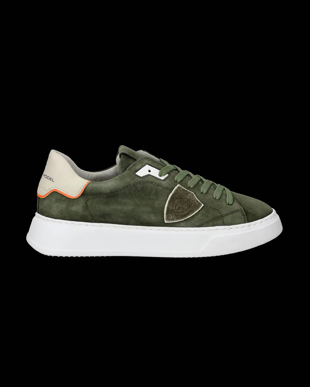 Philippe Model Sneaker basse Temple uomo - verde militare Negozi Online