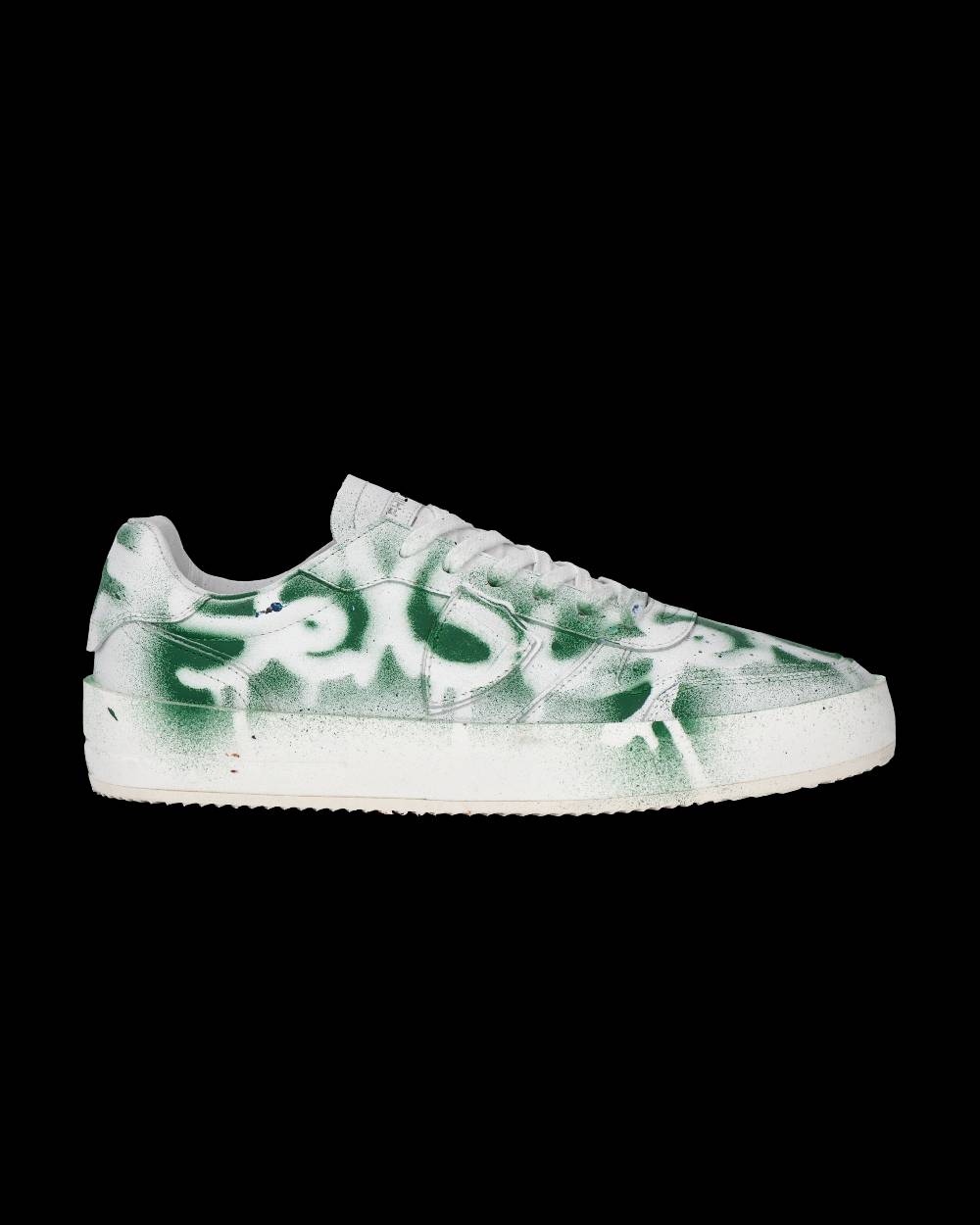 Philippe Model Sneaker bassa Nice uomo - bianco e verde Outlet