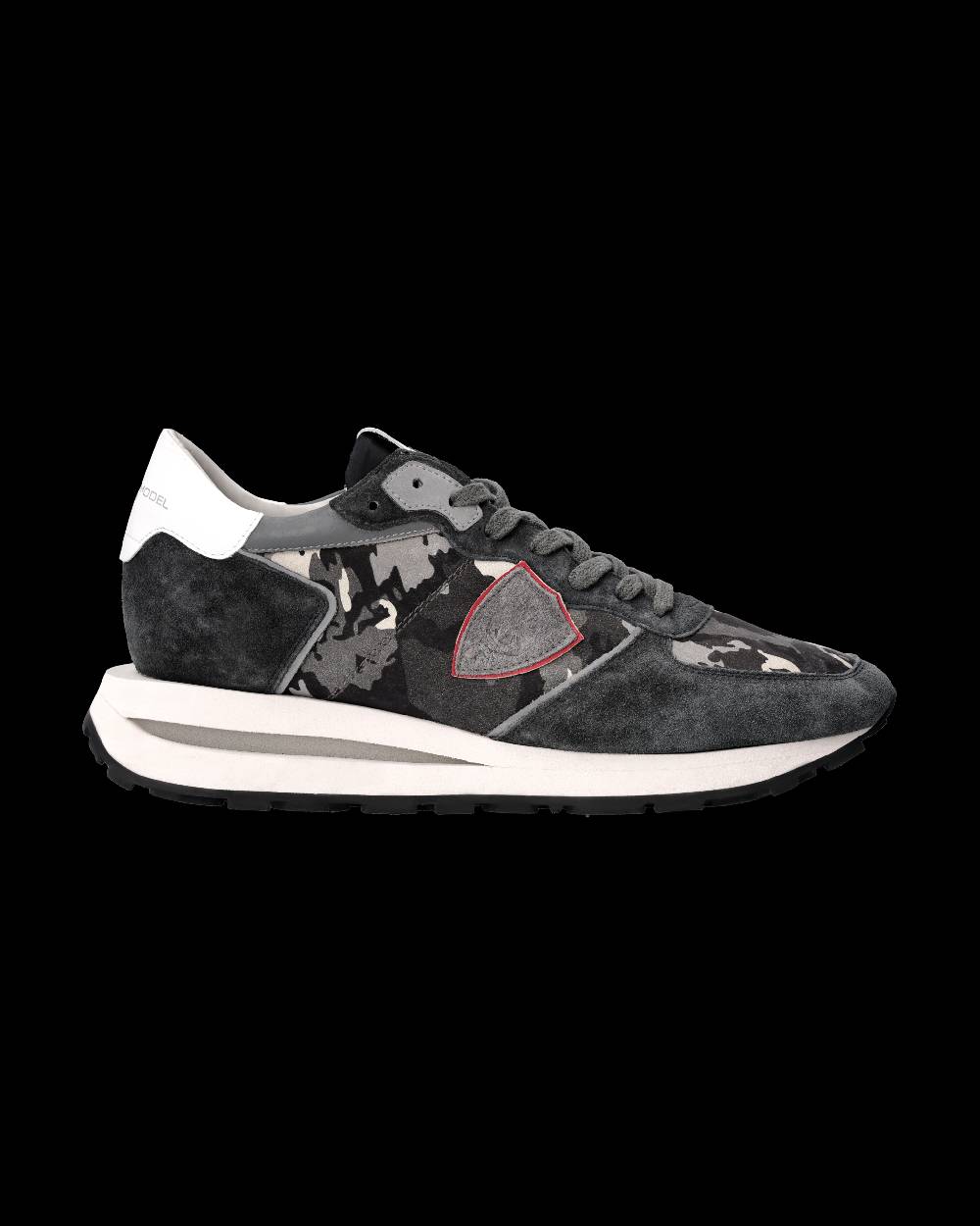 Philippe Model Sneaker Tropez Haute Uomo, Grigio Vendita Economica