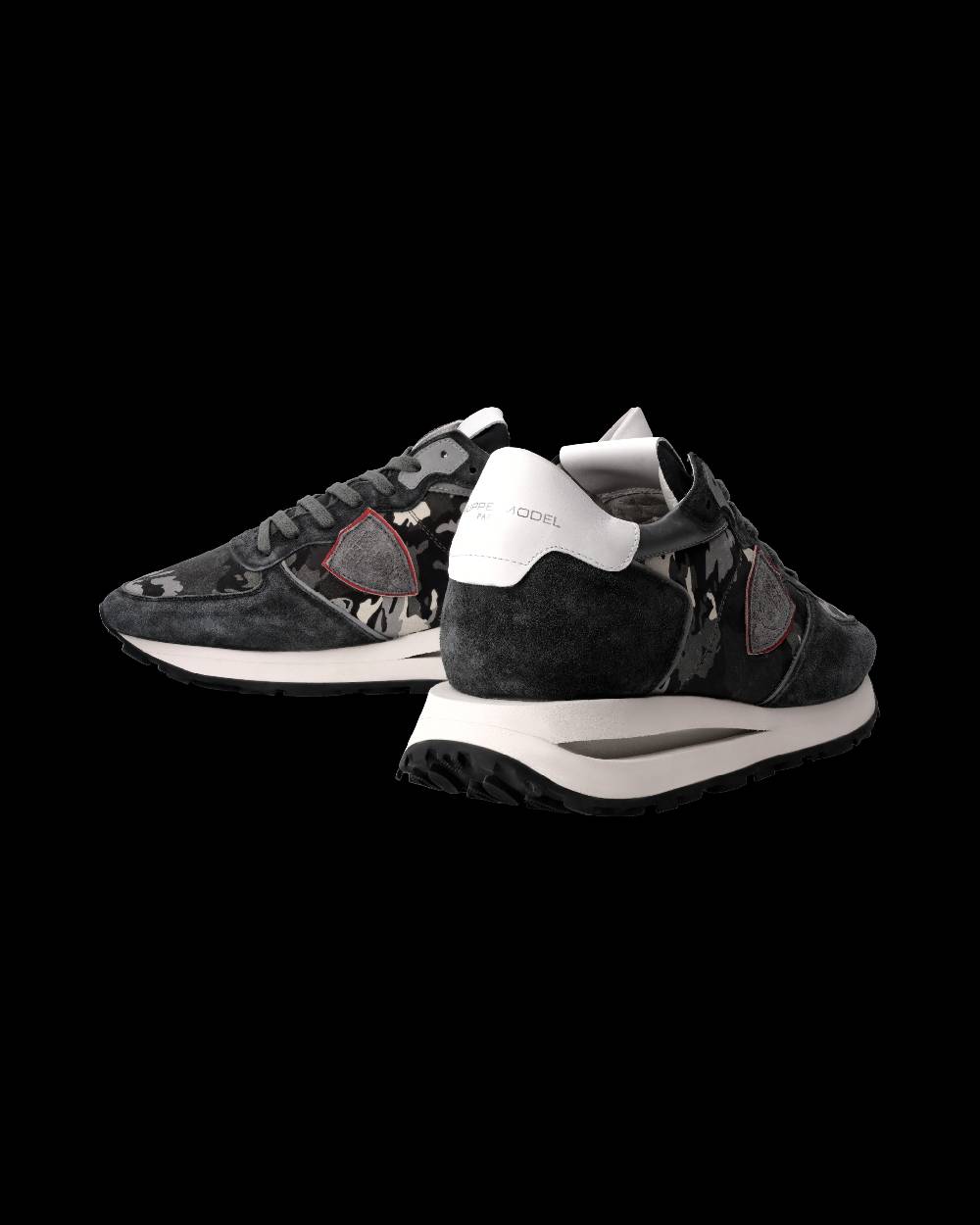 Philippe Model Sneaker Tropez Haute Uomo, Grigio Vendita Economica