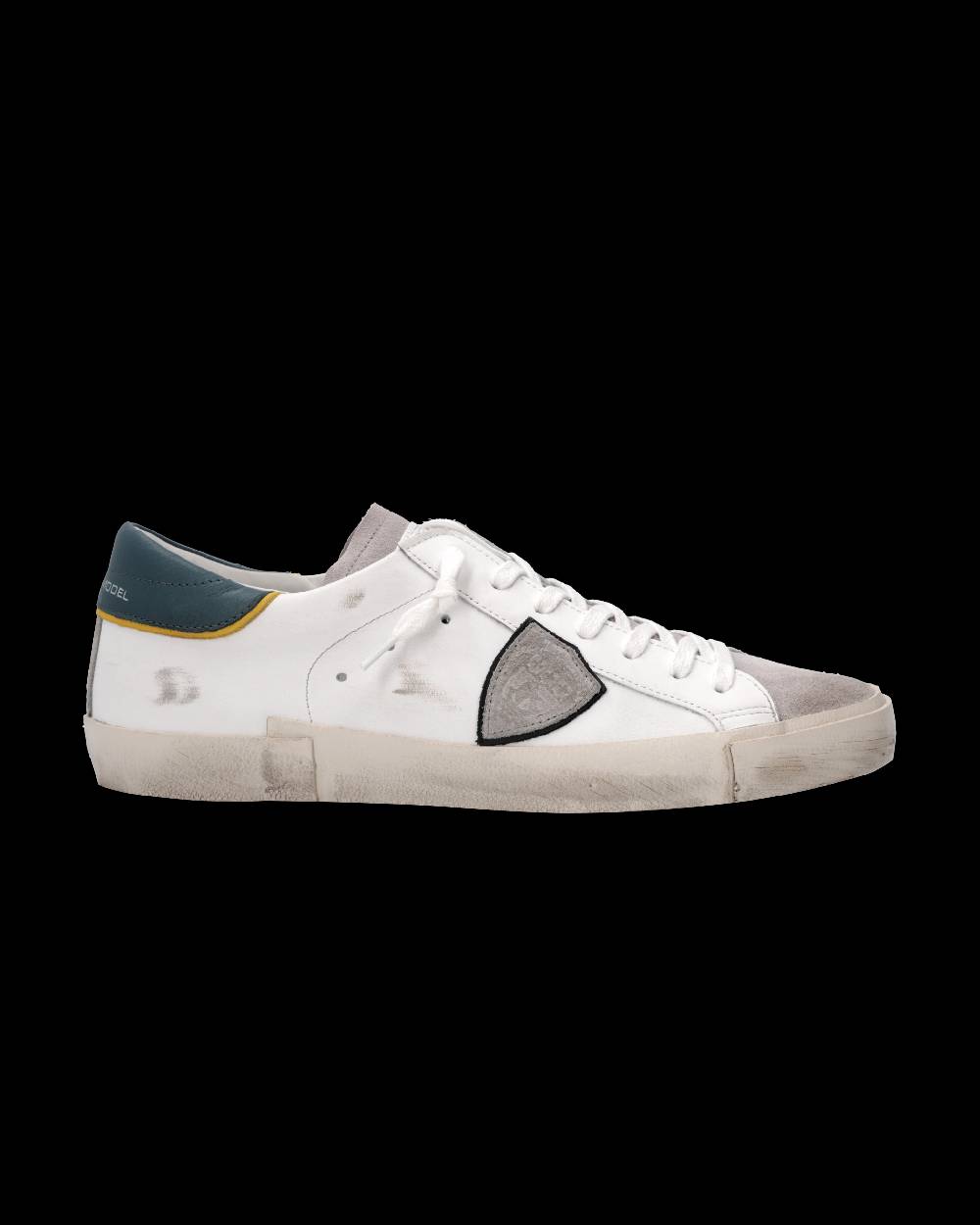Philippe Model Sneaker Prsx Uomo, Bianco e Verde Negozio