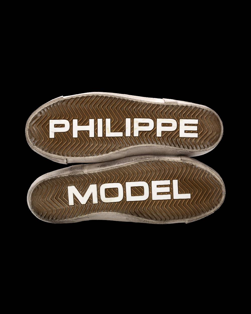 Philippe Model Sneaker Prsx Uomo, Bianco e Giallo Fluo In Saldo