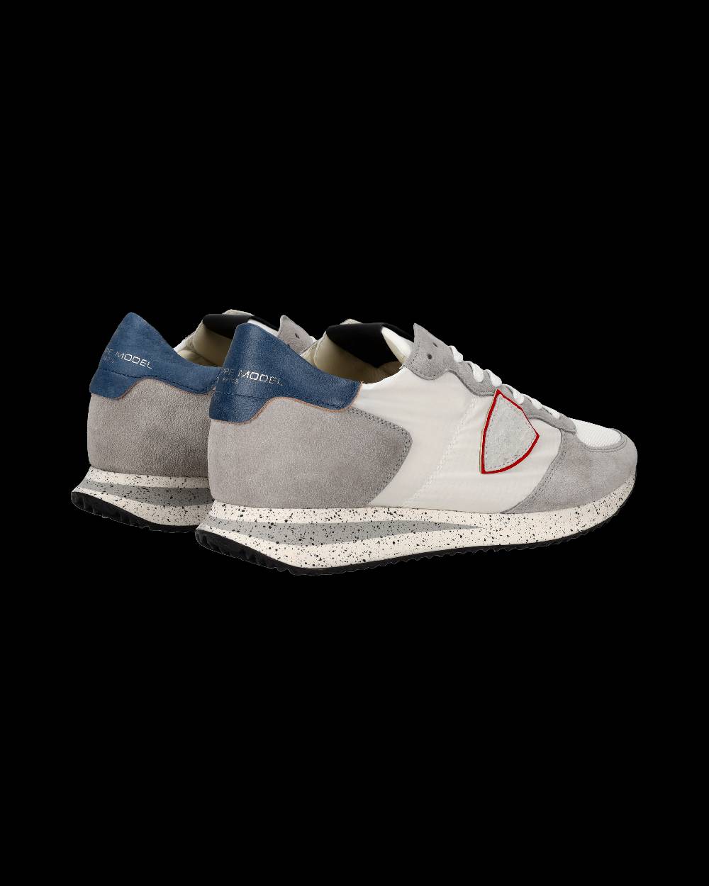 Philippe Model Sneakers Trpx Running Uomo, Bianco Blue Promozione Limitata