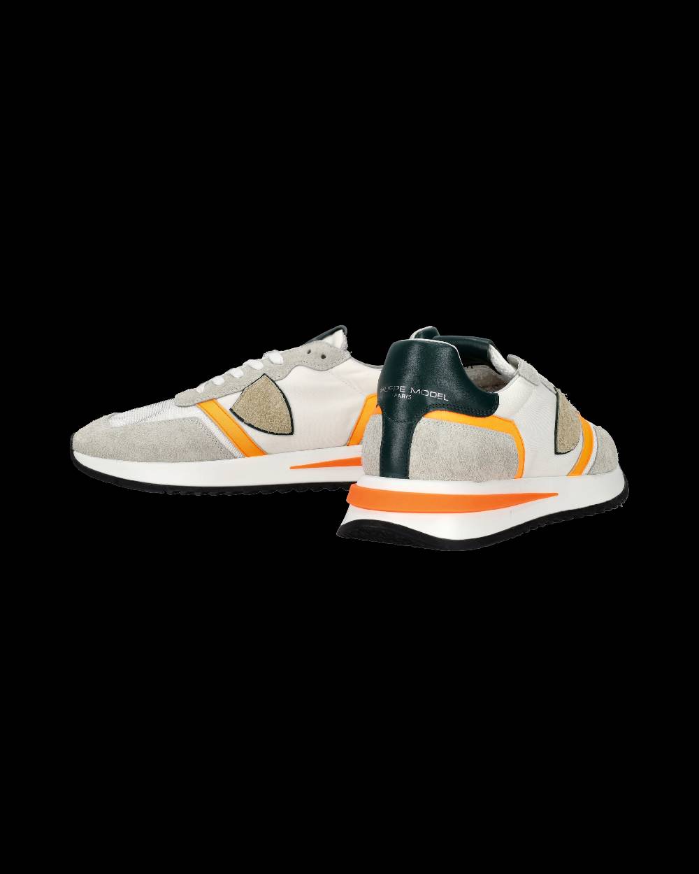 Philippe Model Sneaker bassa Tropez 2.1 uomo - bianco e arancio Fino Al -60%