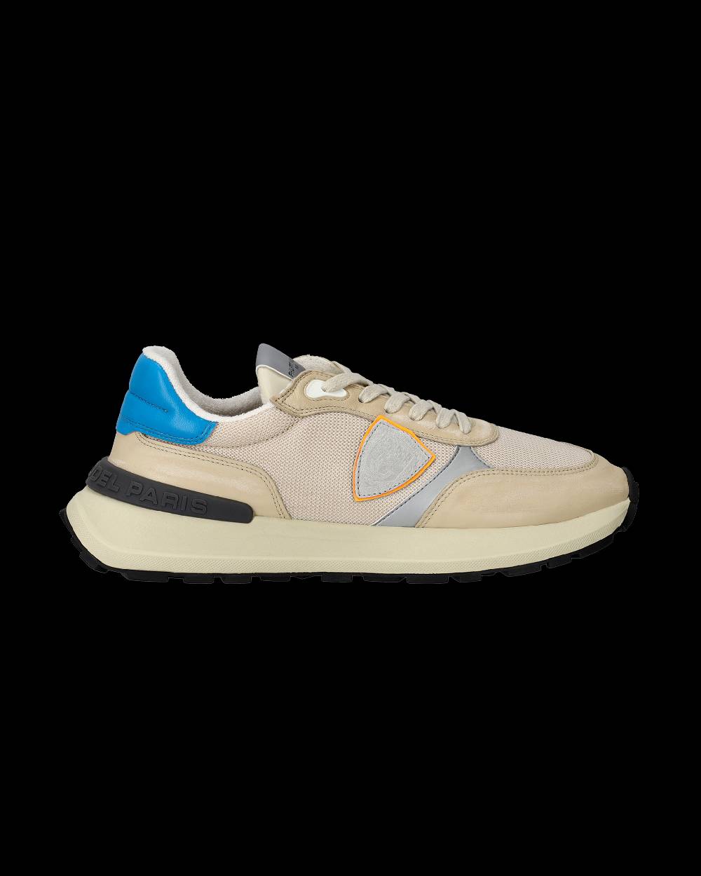 Philippe Model Sneakers Antibes da Uomo Beige in Tessuto Tecnico Sottocosto