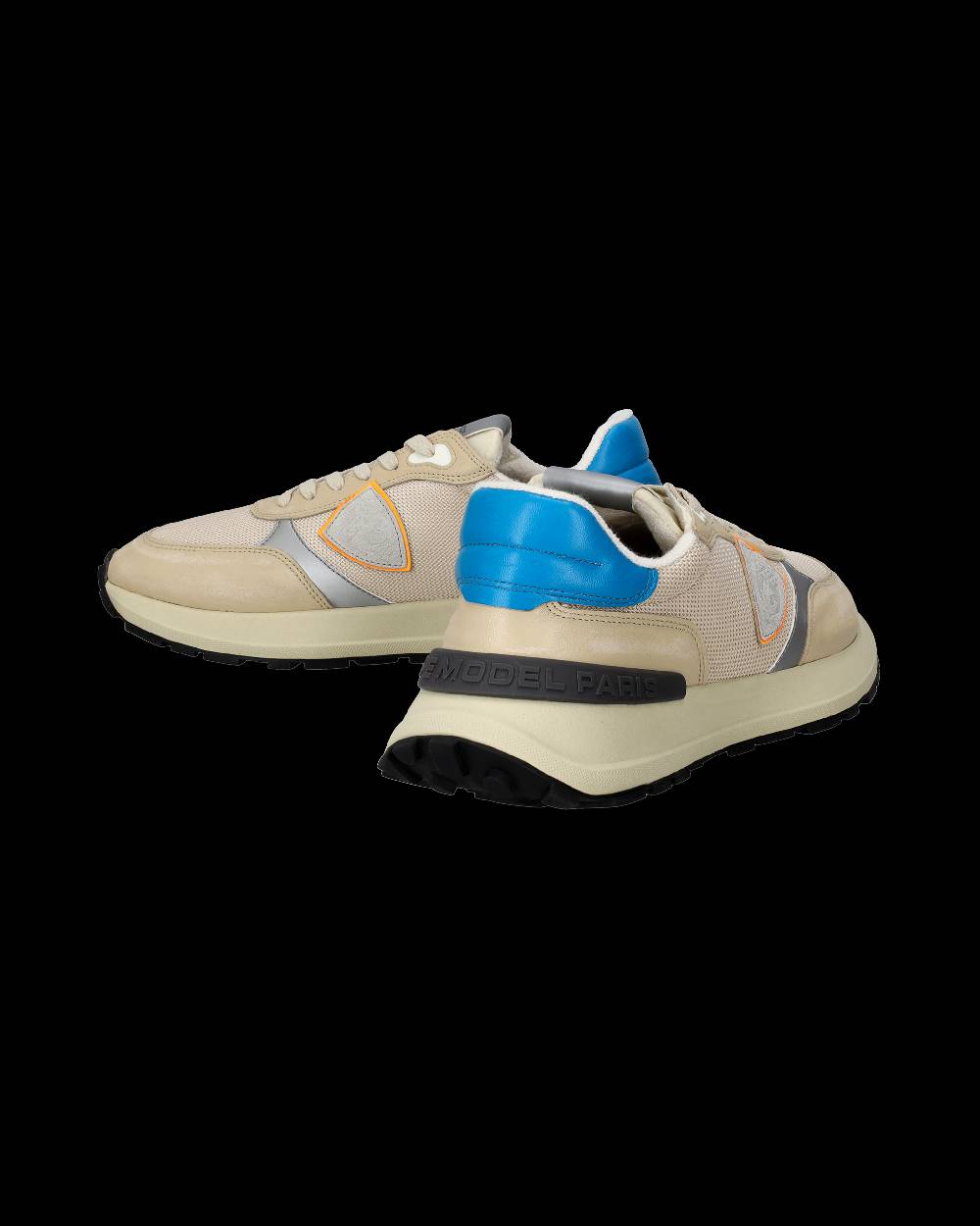 Philippe Model Sneakers Antibes da Uomo Beige in Tessuto Tecnico Sottocosto