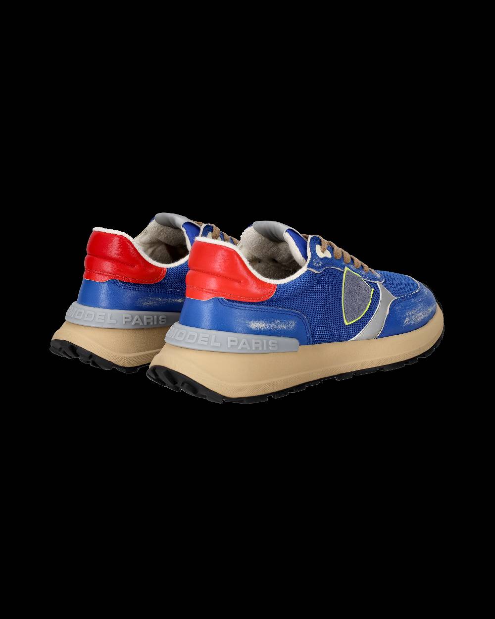 Philippe Model Sneakers Antibes da Uomo Bluette in Tessuto Tecnico Convenienza